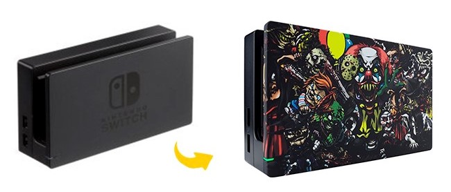 Vinilo removible NDS Switch Dock